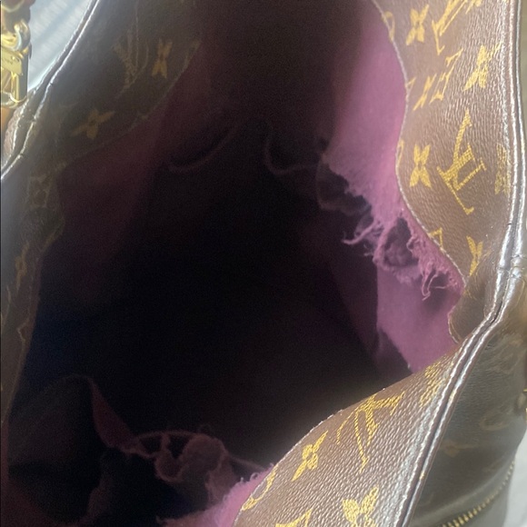 Louis Vuitton Brown Monogram Hobo Bag - Picture 12 of 16